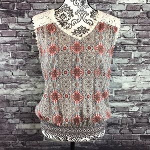 Women’s small sleeveless blouse.